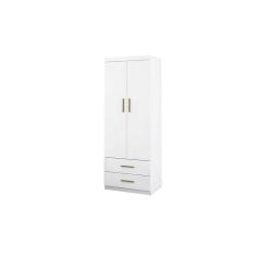 Imagem de Jogo de Quarto Chiara 2 Peças Guarda Roupa e Módulo Aéreo Branco - Phoenix Baby
