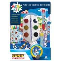 Imagem de Livro - Sonic - Ler, colorir e brincar