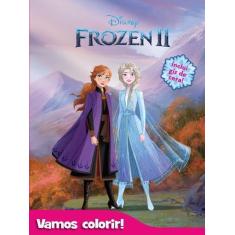 Imagem de Livro - Disney - Vamos colorir - Frozen 2