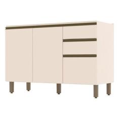 Imagem de Balcão De Pia 120cm Connect Off White  Henn