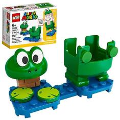 Imagem de Kit de construção LEGO Super Mario Frog Mario Power-Up Pack 71392; brinquedo de presente colecionável para crianças criativas; novo 2021 (11 peças)
