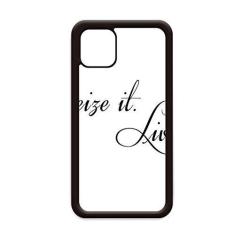 Imagem de Capa com citação famosa de poesia Seize It Live It para iPhone 12 Pro Max para Apple Mini Mobile Case Shell