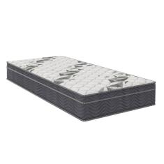 Imagem de Colchão Solteiro Airtech D33 Ortopillow (28X78X188) Grafite e Branco