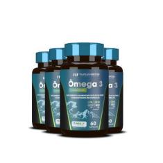 Imagem de 4x OMEGA 3 CONCENTRADO 60 CAPS HF SUPLEMENTOS, CONCENTRADO