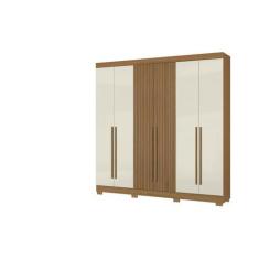 Imagem de Guarda Roupa 6 Portas 2 Gavetas Com Pés - Aramóveis