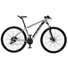 Imagem de Bicicleta Aro 29 Krw Alumínio 24 Vel Freio Hidráulico Suspensão Dianteira S2 17 Prata-Preto
