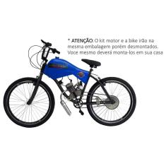 Imagem de Bicicleta Motorizada Carenada (kit & bike Desmontada)
