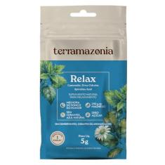 Imagem de Relax Camomila, Erva Cidreira e Spirulina Azul Sachê Terramazonia 5g