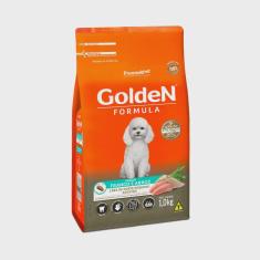 Imagem de Ração Golden Fórmula Mini Bits para Cães Adultos de Porte Pequeno Sabor Frango e Arroz 1kg