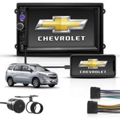 Imagem de Kit Central Multimidia 2 Din Mp5 Bt Espelha Chevrolet Spin - First Opt