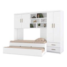 Imagem de Quarto Infantil Modulado 2 Porta, Armario Com Bicama Chiara - Phoenix