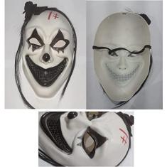 Imagem de Mascara Palhaço Assustador C/Cabelo Halloween Festas