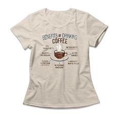 Imagem de Camiseta Feminina Coffee Benefits