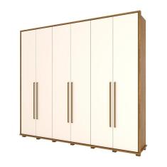 Imagem de Guarda-Roupa Roupeiro Henn Atalaia 6 Portas e 6 Gavetas D218