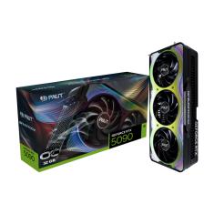 Imagem de Placa de Vídeo Palit GeForce RTX 5090 GameRock OC 32GB GDDR7 ARGB SYNC EVO NE75090S19R5-GB2020G