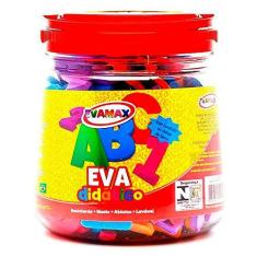 Imagem de Brinquedo Pedagogico Eva, Pequeno, Abc 5mm, 5x3cm, 62 Peças