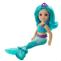 Boneca com Acessórios - Barbie Dreamtopia - Sereia Penteados