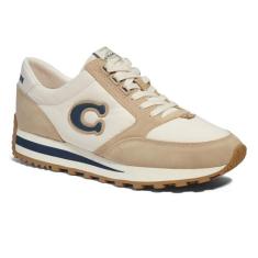 Imagem de COACH Tênis feminino Runner, Preto/Giz, 9.5