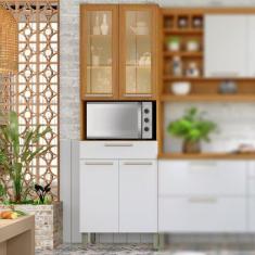 Imagem de Paneleiro 4 Portas 1 Gaveta 1 Nicho Para Forno Burguesa Premi