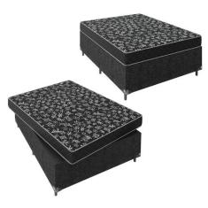 Imagem de Cama Box Viúva + Colchão Espuma D20 - 51X128x188cm - Várias Cores - E-