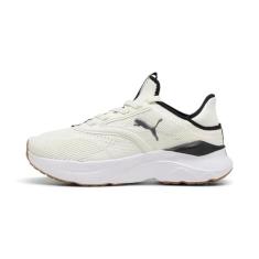 Imagem de PUMA Tênis feminino Softride Mayve, Branco quente puma preto maçã efervescente, 35