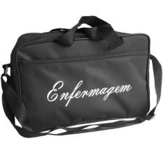 Imagem de Bolsa para Enfermagem com Alça de Mão e Ombro Cor Preta - Medclar