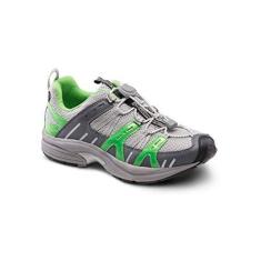 Imagem de Dr. Comfort Tênis esportivo feminino Refresh com inserções de gel - Tênis de corrida confortável para diabéticos, Cinza/limão, 34