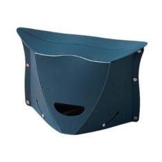 Imagem de Banqueta dobrável portátil para acampamento e caminhada com função de bolsa de mão - Cadeiras de viagem leves e dobráveis para churrasco, biblioteca e mochila - Mini banquinho ultraleve para uso