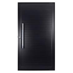 Imagem de Porta Lambril Pivotante com Puxador Direita Topsul 220x90cm Esquadrisul Preto