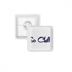 Imagem de Kit de atualização de teclado mecânico PBT teclado mecânico estiloso So Chill So Cool