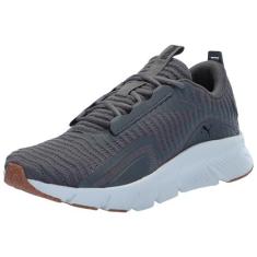 Imagem de PUMA Tênis masculino Flexfocus Lite Better Knit, Cinza escuro fresco-cinza médio, 12