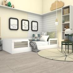 Imagem de Cama Infantil Montessoriana Solteiro Lua Yescasa