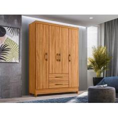 Imagem de Guarda Roupa Paraty 4 Portas Freijo Moval - Alpoim