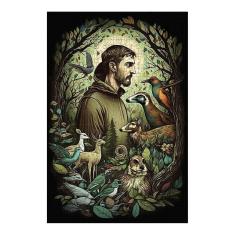 Imagem de Quebra-Cabeça Religioso São Francisco 300 Peças