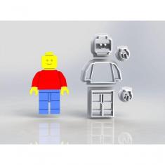 Imagem de Cortador Lego - Boneco Modular 6 Cm