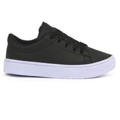 Imagem de Tênis Infantil Masculino Menino Escolar Confortavel Casual Leve Versatil Criança Juvenil (Preto, BR, Criança de 9 a 12 anos, Numérico, M, 33)