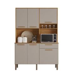 Imagem de Armário Cozinha New Siena 5 Portas Abrir 1 Porta Basculate 1 Gaveta Sa