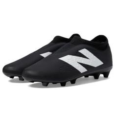 Imagem de New Balance Tênis de futebol Tekela Magique Fg V4+ unissex, Preto/Branco/Vermelho Verdadeiro, 3.5 Big Kid
