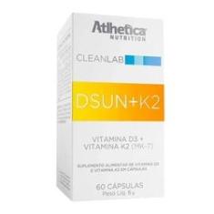 Imagem de DSUN + K2 60 Cápsulas CleanLab Atlhetica Nutrition