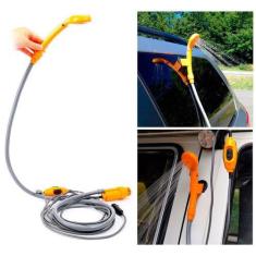 Imagem de Chuveiro Ducha Portátil Camping Elétrica 12V acendedor carro GHS12V