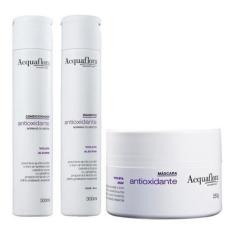 Imagem de Acquaflora Kit Antioxidante Normais - Sh + Cond + Máscara