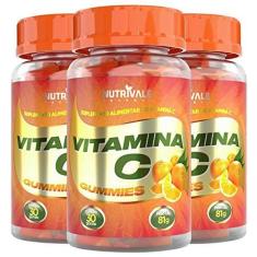 Imagem de KIT 3X Vitamina C Gummies 30 gomas - Nutrivale