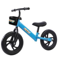 Imagem de Bicicleta Balance Sem Pedal Equilíbrio Aro 12 Infantil Azul - Importwa