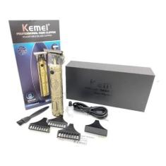 Imagem de Aparador Maquina De Cortar Pelo E Cabelo Original Kemei Km-700B Dourad