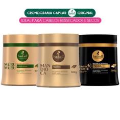 Imagem de Cronograma Capilar Haskell Hidratação Nutrição Reconstrução 500G (Cav/