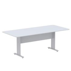 Imagem de Mesa Reuniao Maxxi 75X200x94 Retangular Cinza - Pandin