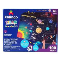 Imagem de Quebra-cabeça Infantil Educativo Conhecendo Os Planetas - XALINGO