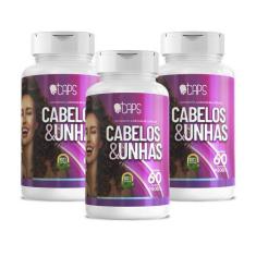 Imagem de Multivitamínico Cabelos E Unhas - 500Mg (60 Cápsulas) +Caps