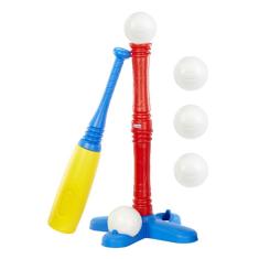 Imagem de Conjunto T-Ball Little Tikes Red com 5 bolas para crianças com mais de 18 meses
