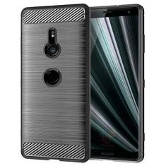 Imagem de Capa para Sony Xperia XZ3, sensação macia, proteção total, anti-arranhões e impressões digitais + capa de celular resistente a arranhões para Sony Xperia XZ3